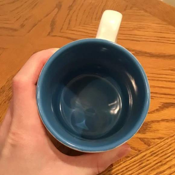 “Joy” Embossed Ceramic Christmas Mug - Picture 5 of 7